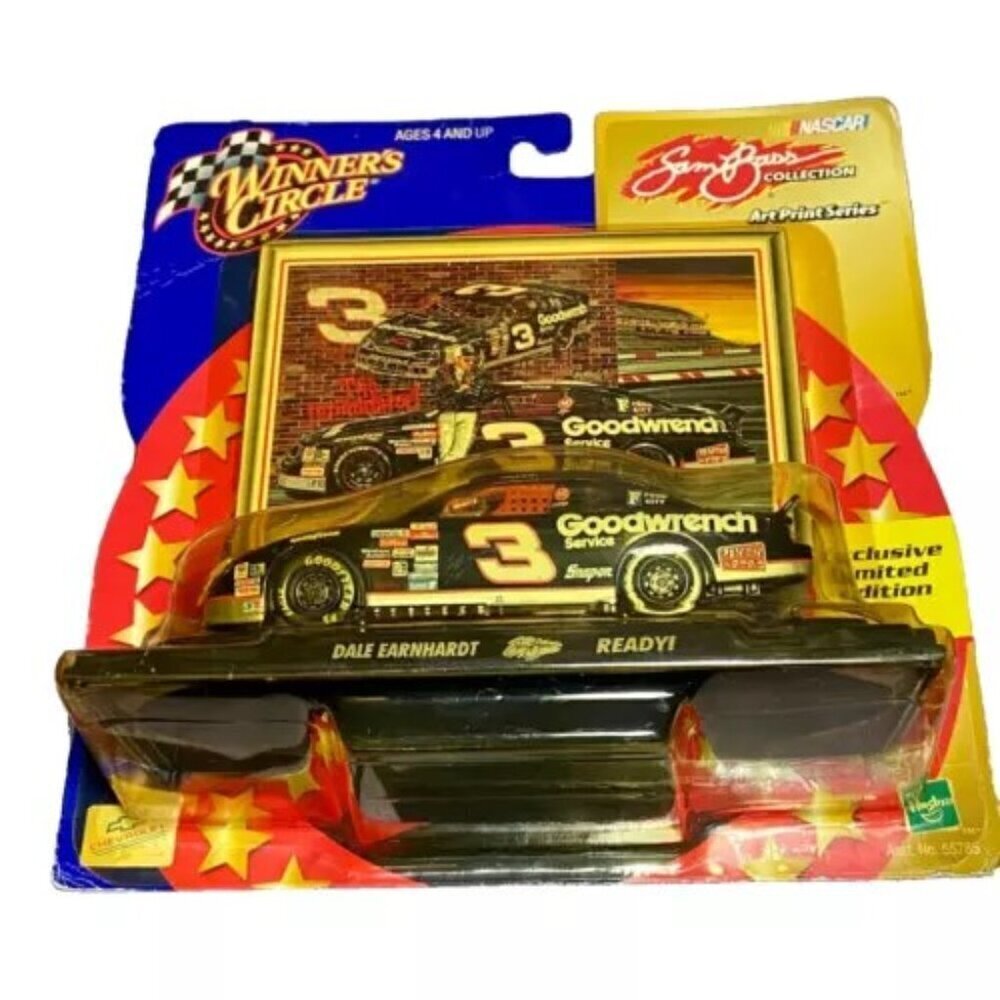 Dale Earnhardt Sam Bass‎ Art Print Winners Circle NASCAR #3 Limited Edition 1:43